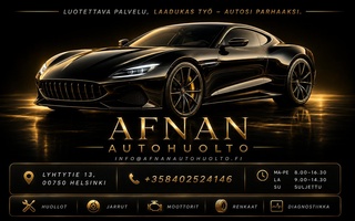 Afnanautohuolto Helsinki